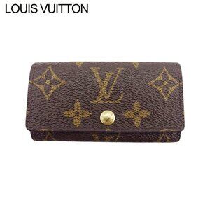 LOUIS VUITTON Key Case Monogram Monogram Canvas Authentic Used